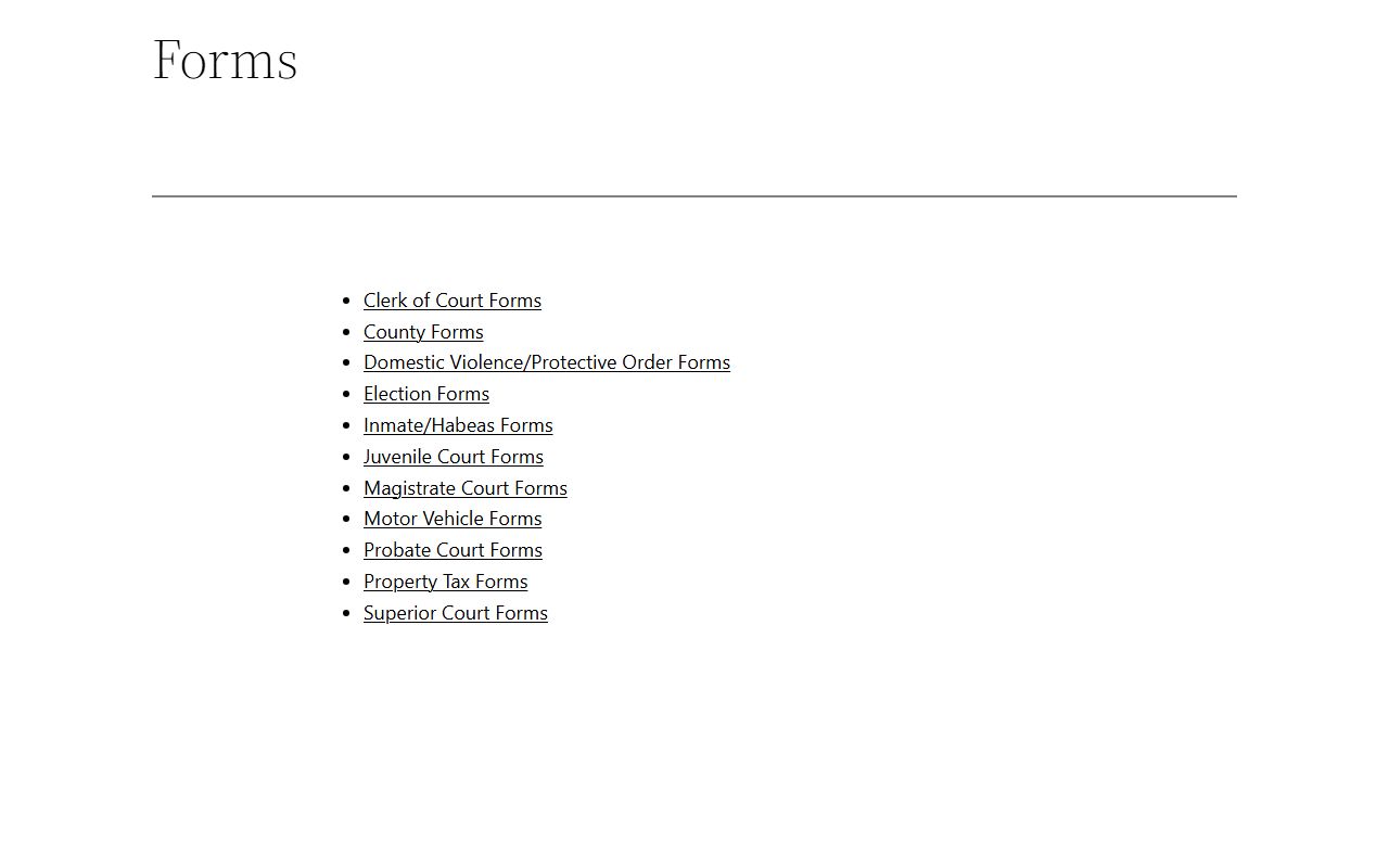 Cook County court records official forms and fee links