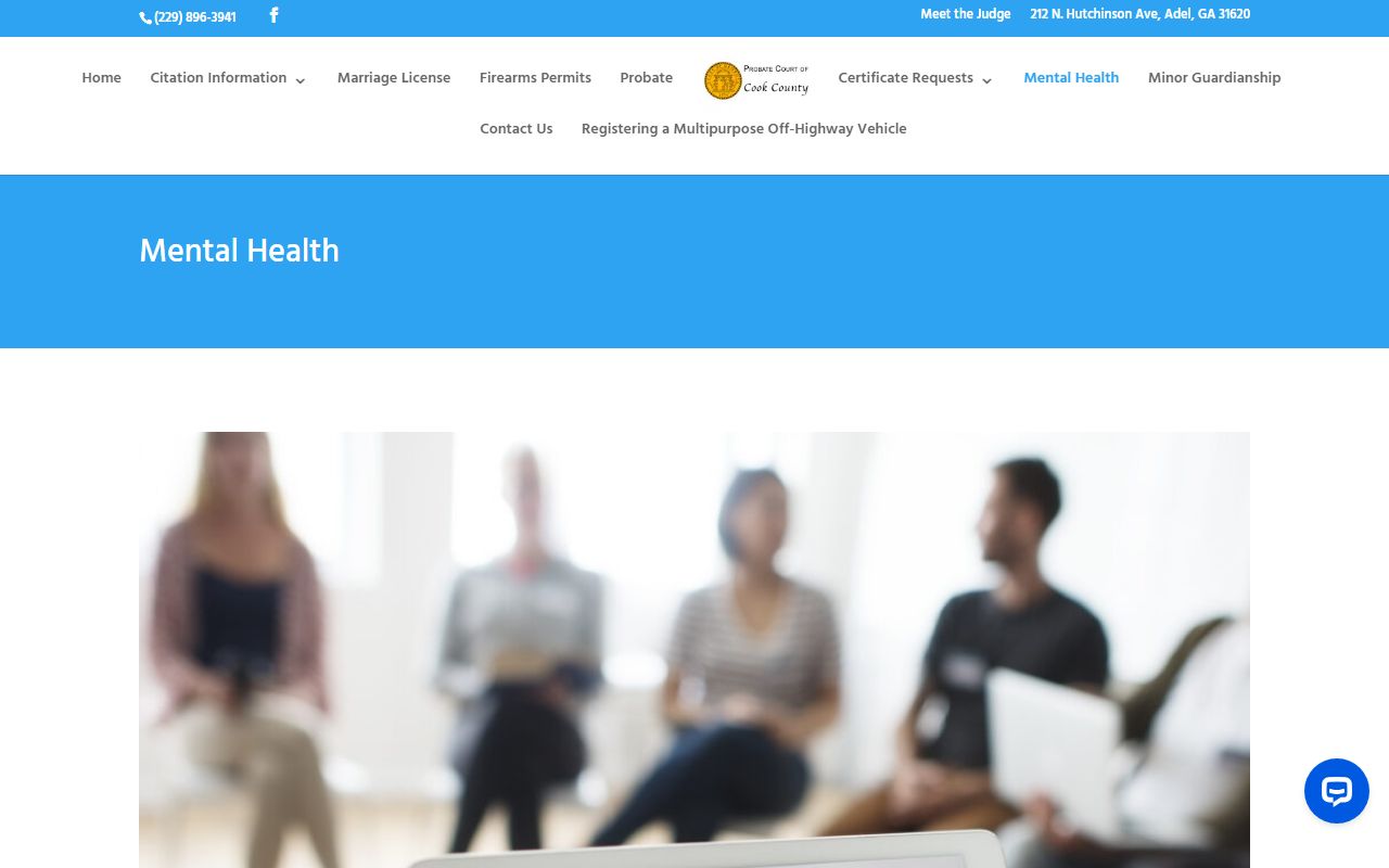 Cook County probate records mental health process