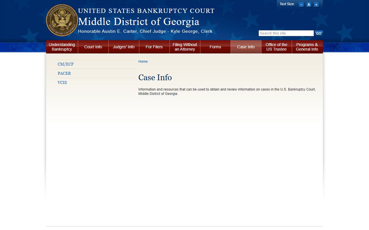 Cook County warrant records Middle District bankruptcy case information
